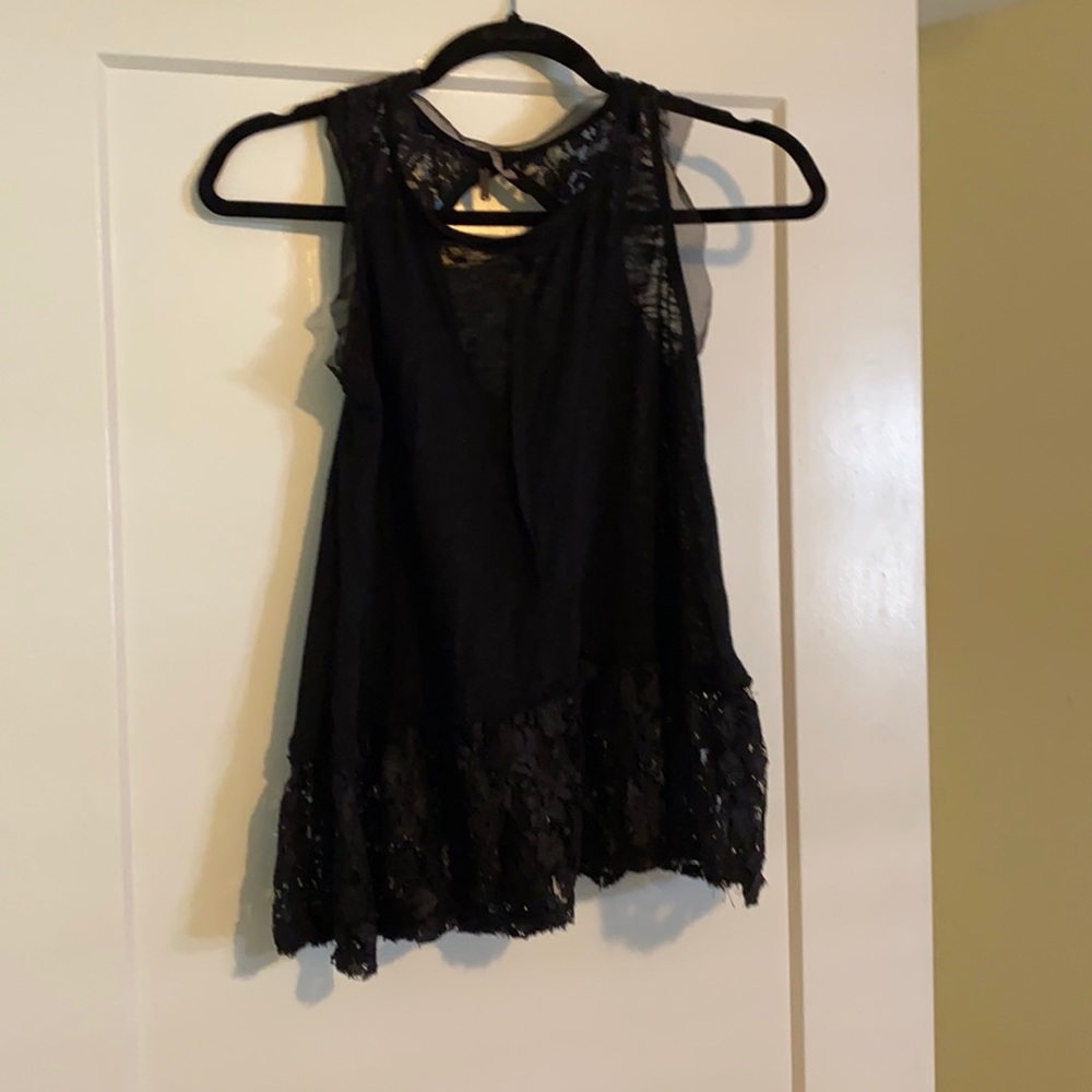 Poof lace shirt!